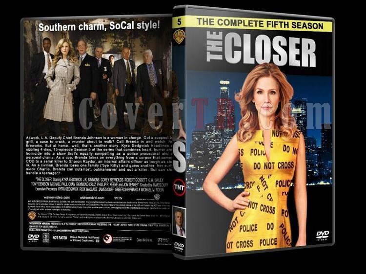 The Closer (Season 1-7) - Custom Dvd Cover Set - English [2005-2012]-closer-season-5-dvd-coverjpg