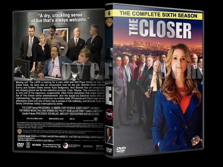 The Closer (Season 1-7) - Custom Dvd Cover Set - English [2005-2012]-closer-season-6-dvd-coverjpg