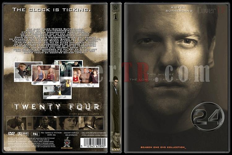24 (Seasons 1-8) - Custom Dvd Cover Set - English [2001-2010]-24-season-1-dvd-coverjpg