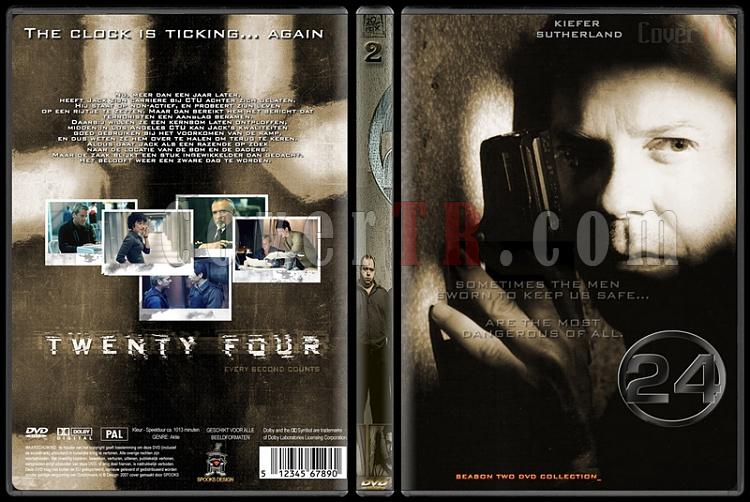 24 (Seasons 1-8) - Custom Dvd Cover Set - English [2001-2010]-24-season-2-dvd-coverjpg