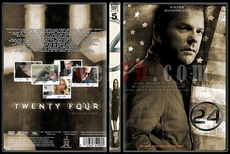 24 (Seasons 1-8) - Custom Dvd Cover Set - English [2001-2010]-24-season-5-dvd-coverjpg