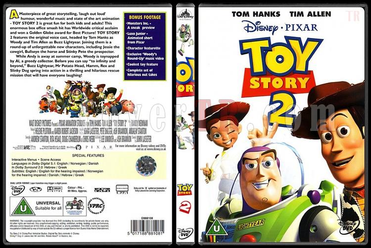 Toy Story (Oyuncak Hikayesi) Trilogy - Custom Dvd Cover Set - English [1995-2010]-2jpg