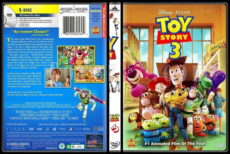 CoverTR - View Single Post - Toy Story (Oyuncak Hikayesi) Trilogy - Custom  Dvd Cover Set - English [1995-2010]