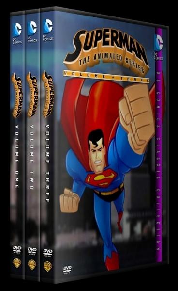 Superman: The Animated Series - Custom Dvd Cover Set - English [1966-2000]-superman-animatedjpg