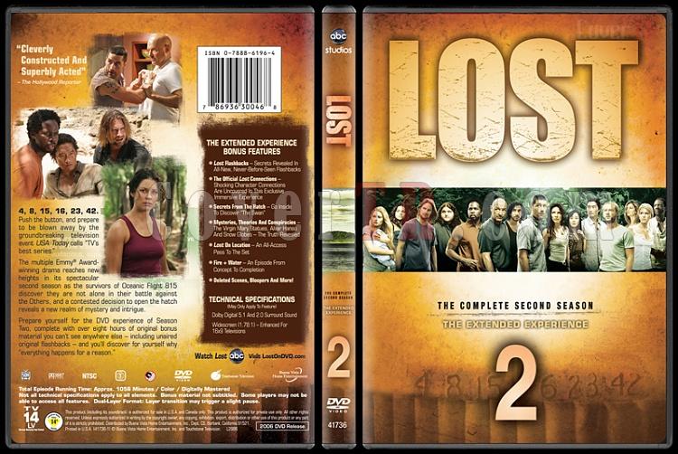 Lost Collection (Seasons 1-6) - Custom Dvd Cover Set - English [2004-2010]-lost-season-2jpg