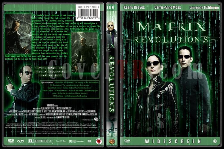 The Matrix Trilogy - Custom Dvd Cover Set - English [1999-2003-2003]-3jpg