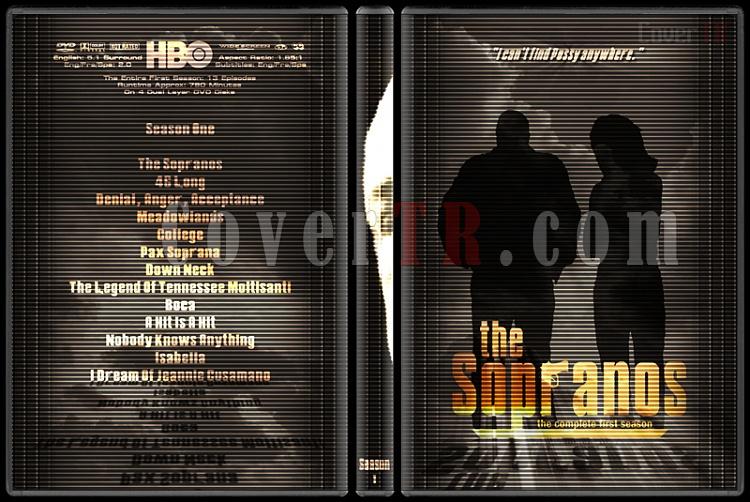 The Sopranos (Seasons 1-6) - Custom Dvd Cover Set - English [1999-2007]-1jpg