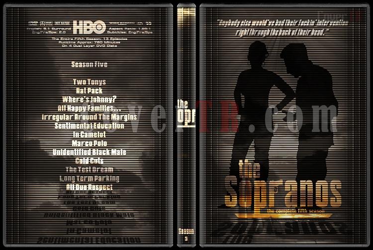 The Sopranos (Seasons 1-6) - Custom Dvd Cover Set - English [1999-2007]-5jpg