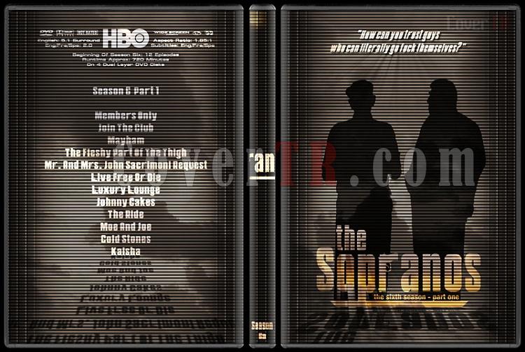 The Sopranos (Seasons 1-6) - Custom Dvd Cover Set - English [1999-2007]-6-1jpg