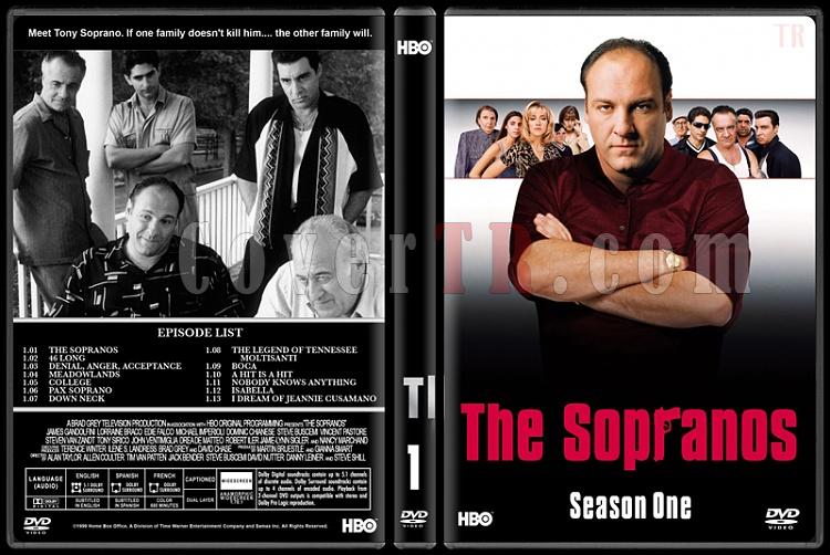 The Sopranos (Seasons 1-6) - Custom Dvd Cover Set - English [1999-2007]-1jpg