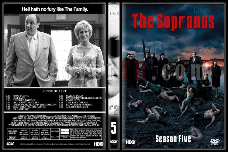 The Sopranos (Seasons 1-6) - Custom Dvd Cover Set - English [1999-2007]-5jpg