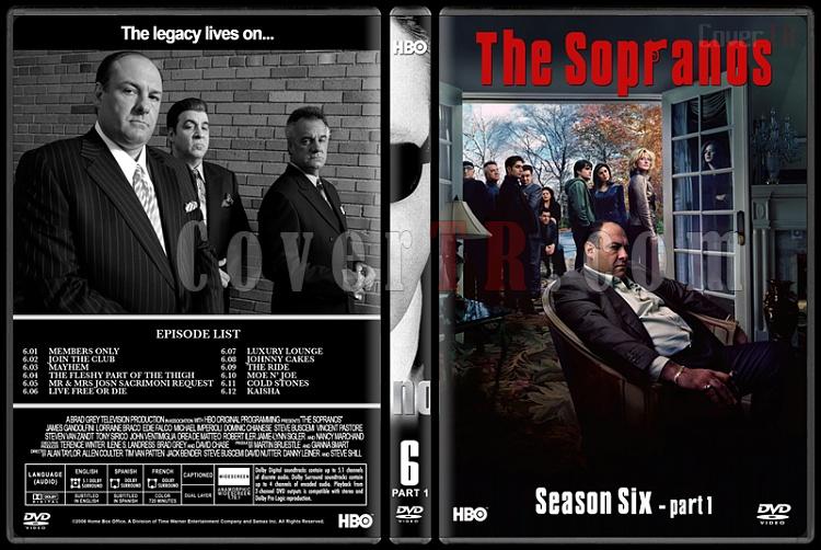 The Sopranos (Seasons 1-6) - Custom Dvd Cover Set - English [1999-2007]-6-1jpg