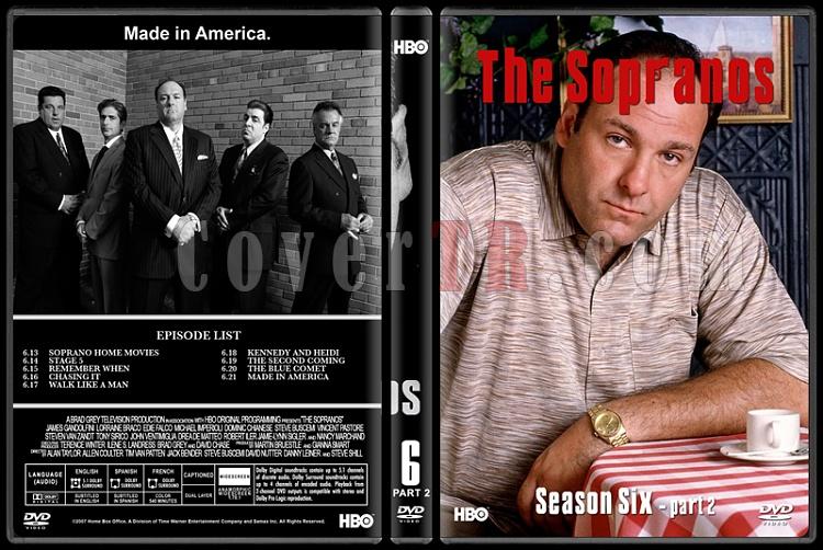 The Sopranos (Seasons 1-6) - Custom Dvd Cover Set - English [1999-2007]-6-2jpg