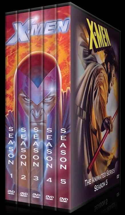 X-Men: The Animated Series (Seasons 1-5) - Custom Dvd Cover Set - English [1992-1997]-dsadsafasrgvxzcxzjpg