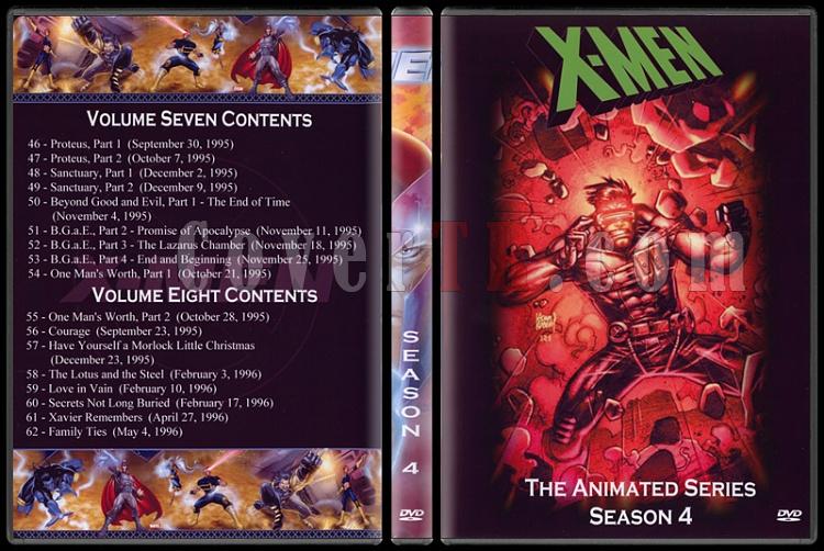 X-Men: The Animated Series (Seasons 1-5) - Custom Dvd Cover Set - English [1992-1997]-4jpg