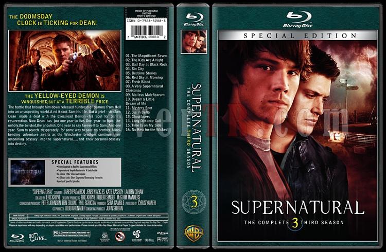 Supernatural (Seasons 1-8) - Custom Bluray Cover Set - English [2005-?]-03jpg