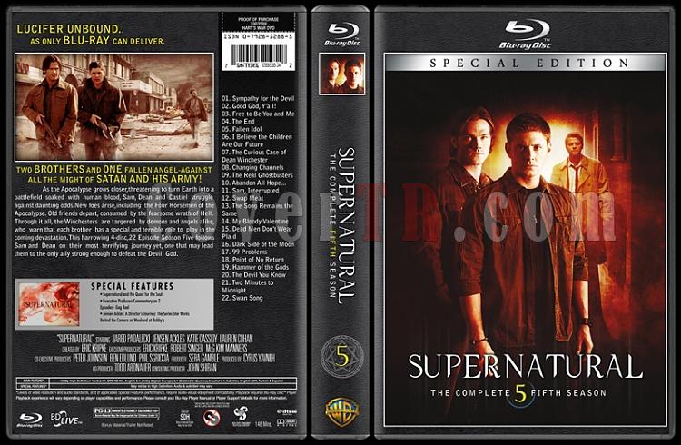 Supernatural (Seasons 1-8) - Custom Bluray Cover Set - English [2005-?]-05jpg