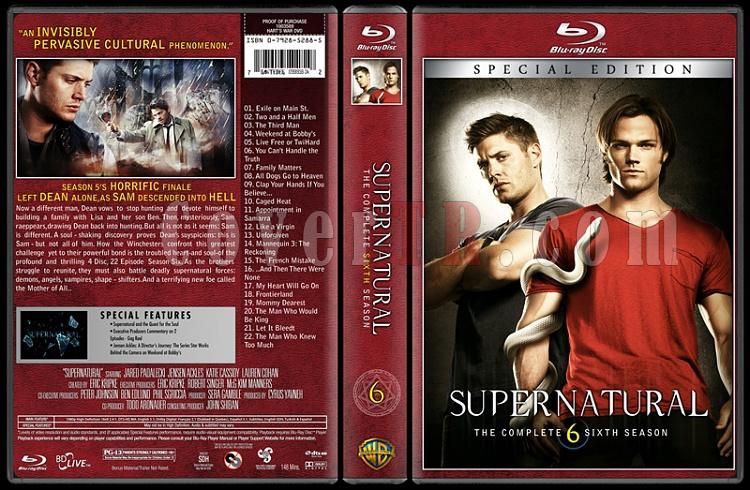 Supernatural (Seasons 1-8) - Custom Bluray Cover Set - English [2005-?]-06jpg
