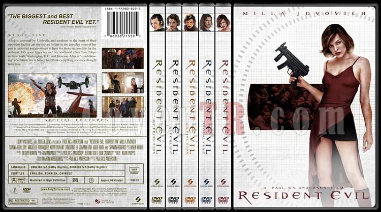 Resident Evil Collection (Resident Evil Koleksiyonu) - Custom Dvd Cover Set - English-hepsijpg