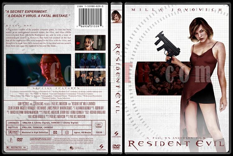 Resident Evil Collection (Resident Evil Koleksiyonu) - Custom Dvd Cover Set - English-1jpg