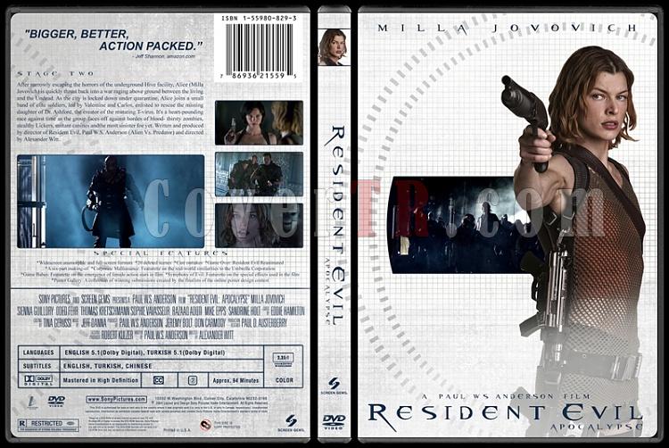 Resident Evil Collection (Resident Evil Koleksiyonu) - Custom Dvd Cover Set - English-2jpg