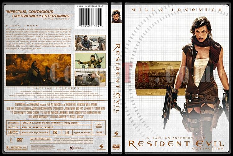 Resident Evil Collection (Resident Evil Koleksiyonu) - Custom Dvd Cover Set - English-3jpg