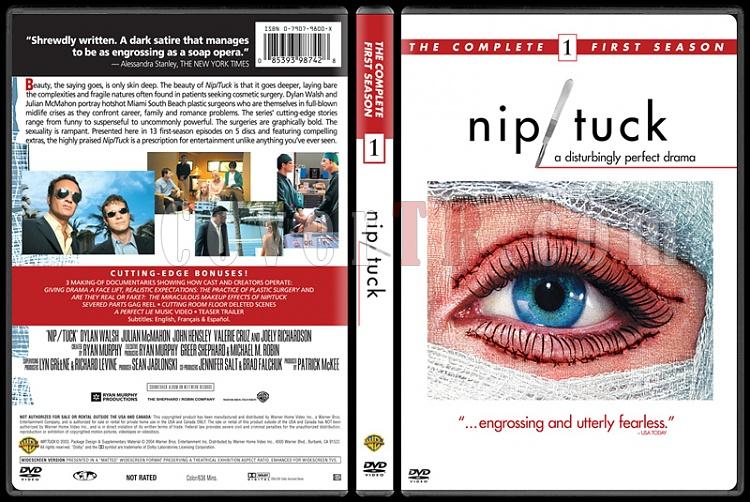 Nip Tuck (Seasons 1-6) - Custom Dvd Cover Set - English [2003-2010]-1jpg