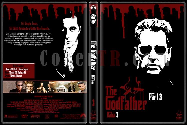 The Godfather (Baba) - Custom Dvd Cover Set - Trke [1972-1974-1990]-3jpg