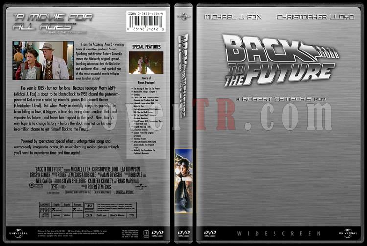 Back to the Future (Gelecee Dn) - Custom Dvd Cover Set - English [1985-1989-1990]-1jpg