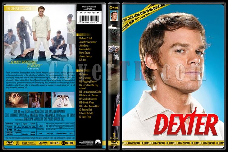 Dexter (Seasons 1-8) - Custom Dvd Cover Set - English [2006 - 2013]-1jpg