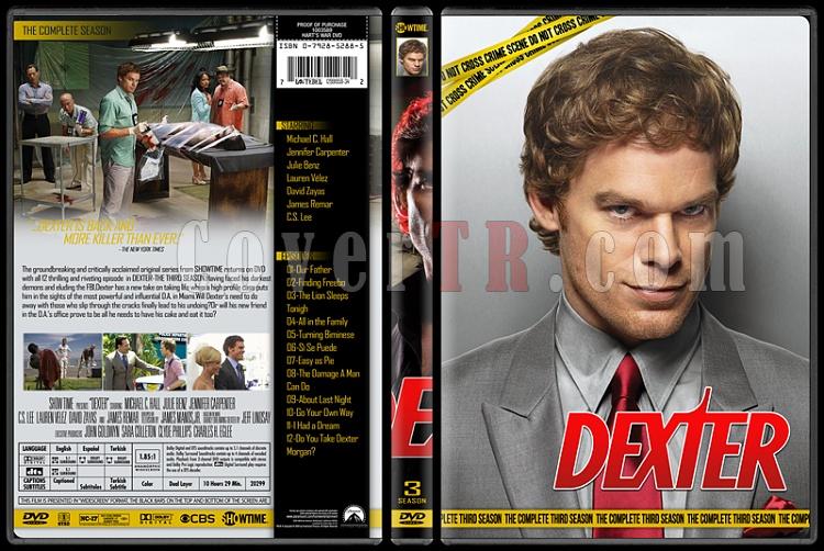 Dexter (Seasons 1-8) - Custom Dvd Cover Set - English [2006 - 2013]-3jpg