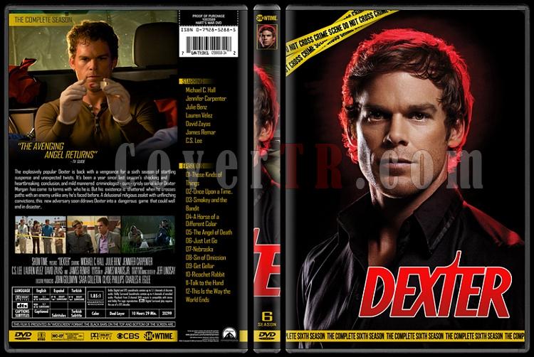 Dexter (Seasons 1-8) - Custom Dvd Cover Set - English [2006 - 2013]-6jpg