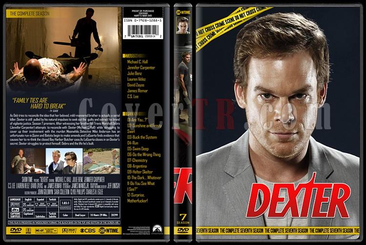 Dexter (Seasons 1-8) - Custom Dvd Cover Set - English [2006 - 2013]-7jpg