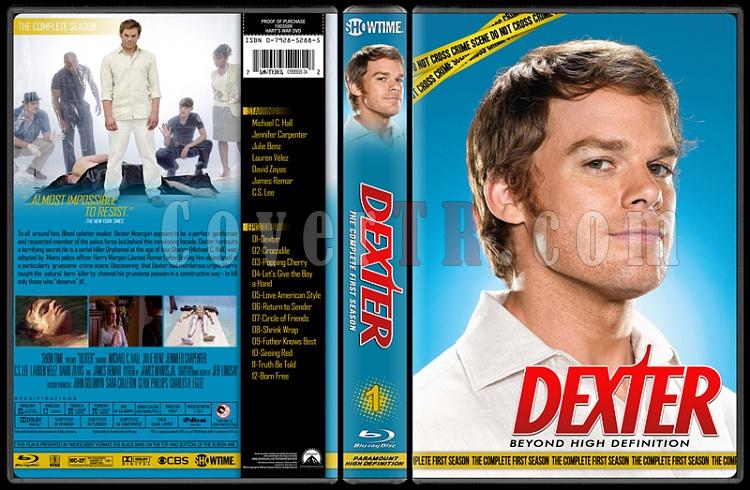 Dexter (Seasons 1-8) - Custom Bluray Cover Set - English [2006 - ? ]-1jpg