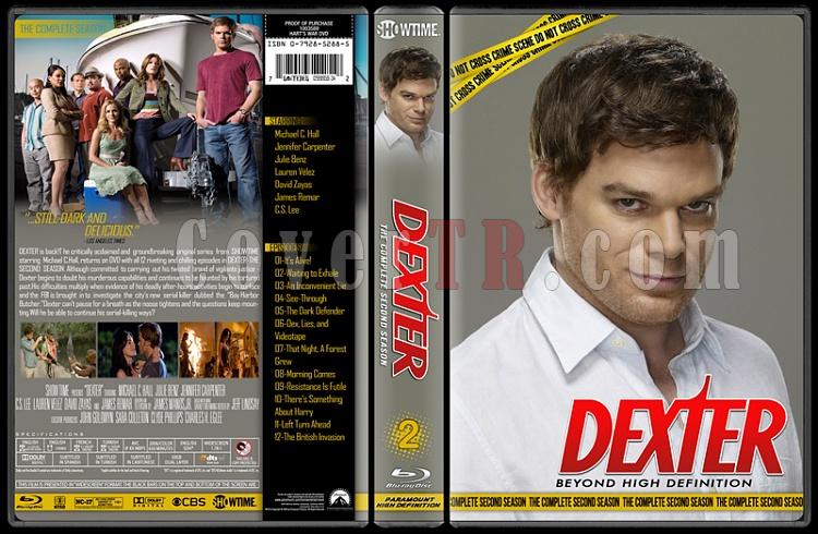 Dexter (Seasons 1-8) - Custom Bluray Cover Set - English [2006 - ? ]-2jpg