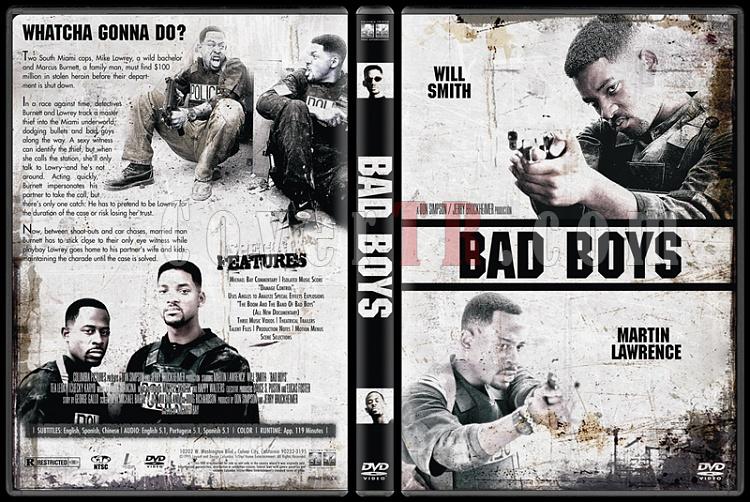 Bad Boys Collection (lgn kili Koleksiyonu) - Custom Dvd Cover Set - English [1995-2003]-1jpg