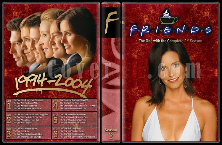 Friends (Seasons 1-10) - Custom Dvd Cover Set - English [1994-2004]-2jpg
