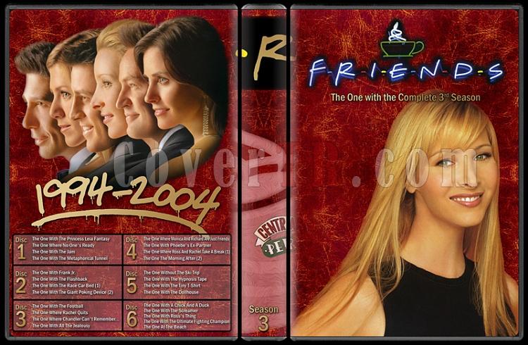 Friends (Seasons 1-10) - Custom Dvd Cover Set - English [1994-2004]-3jpg