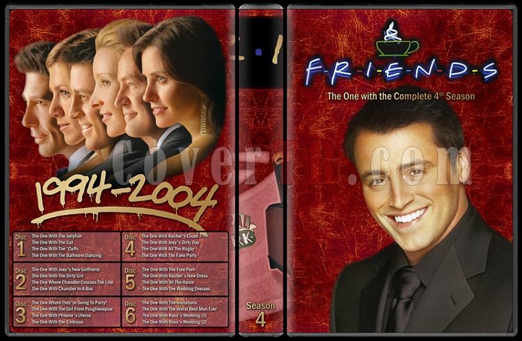 Friends (Season 10)  Movie covers, Friends season 10, Dvd covers