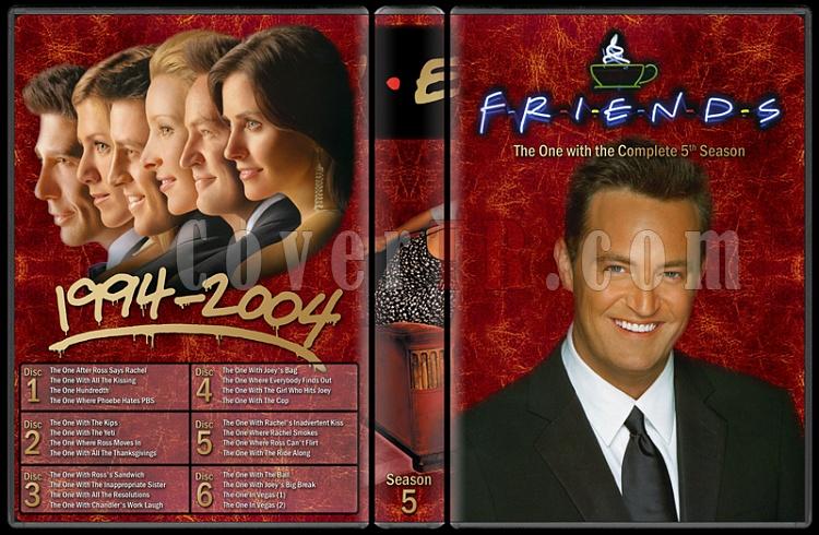 Friends (Seasons 1-10) - Custom Dvd Cover Set - English [1994-2004]-5jpg