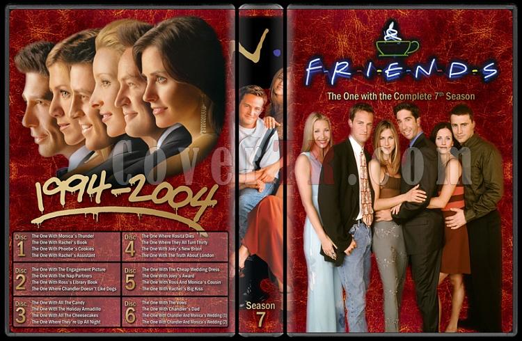 Friends (Seasons 1-10) - Custom Dvd Cover Set - English [1994-2004]-7jpg
