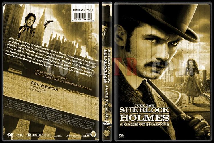 Sherlock Holmes - Custom Dvd Cover Set - Trke-2jpg