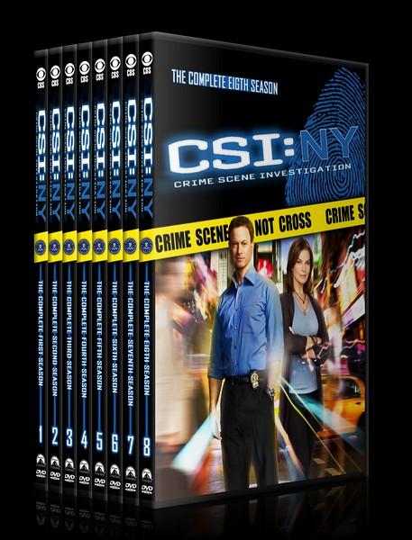 CSI: NY - Custom Dvd Cover Set - English [2004 - ?]-spinejpg