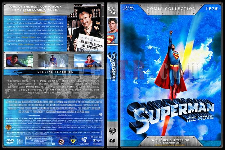 Superman Collection (Sperman Koleksiyonu) - Custom Dvd Cover Set - English [1978-2006]-2jpg