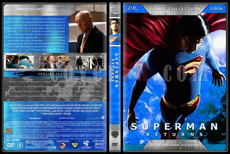 Superman Collection (Sperman Koleksiyonu) - Custom Dvd Cover Set - English [1978-2006]-6jpg