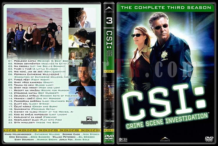 CSI: Las Vegas - New York - Miami - Custom Dvd Cover Set - English-3jpg