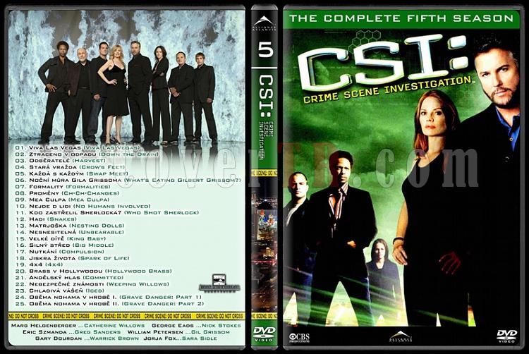 CSI: Las Vegas - New York - Miami - Custom Dvd Cover Set - English-5jpg