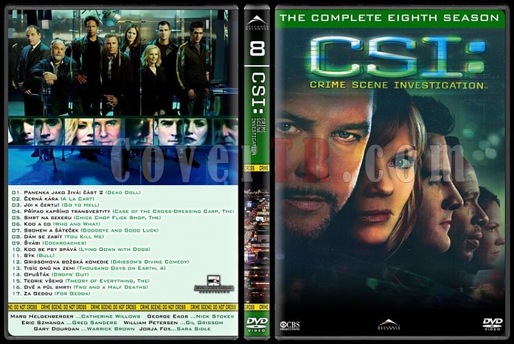 CSI: Las Vegas - New York - Miami - Custom Dvd Cover Set - English-8jpg