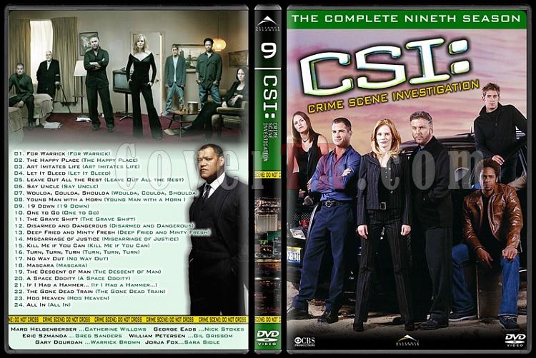 CSI: Las Vegas - New York - Miami - Custom Dvd Cover Set - English-9jpg