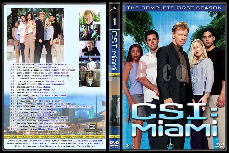 CSI: Las Vegas - New York - Miami - Custom Dvd Cover Set - English-10jpg